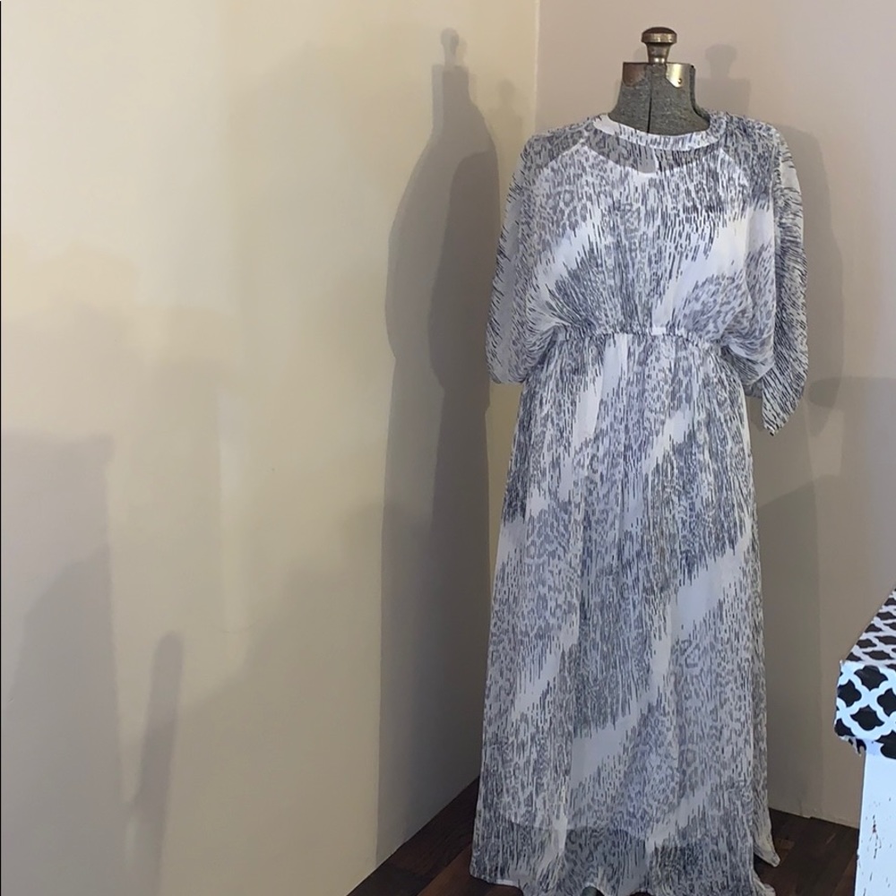 Prologue adjustable sleeve gorgeous dress